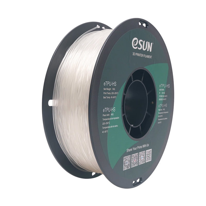 eSUN eTPU-HS (High Speed) Filament - 1.75mm 1kg Various Colors
