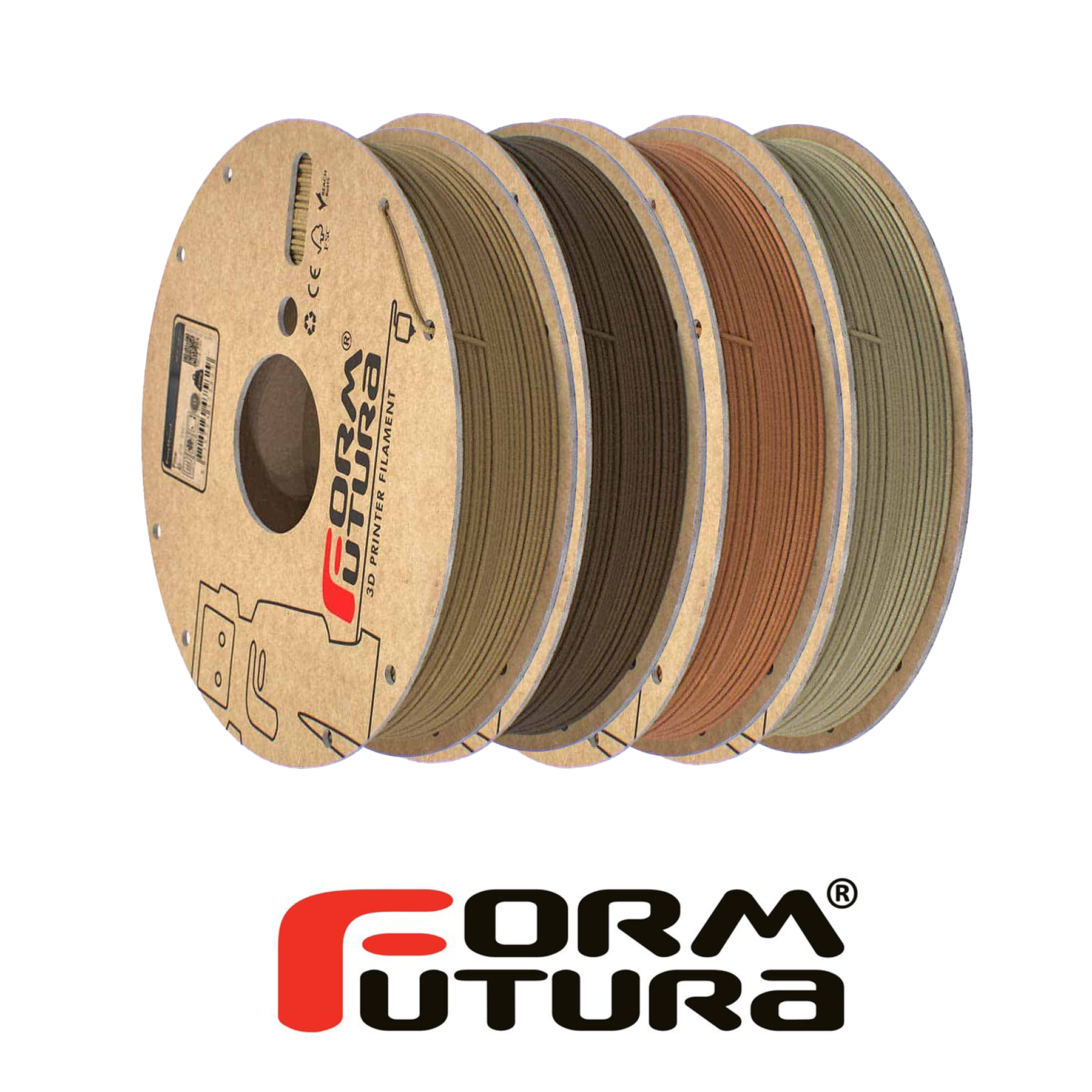 FormFutura EasyWood - 1.75mm 500g - Various Colors