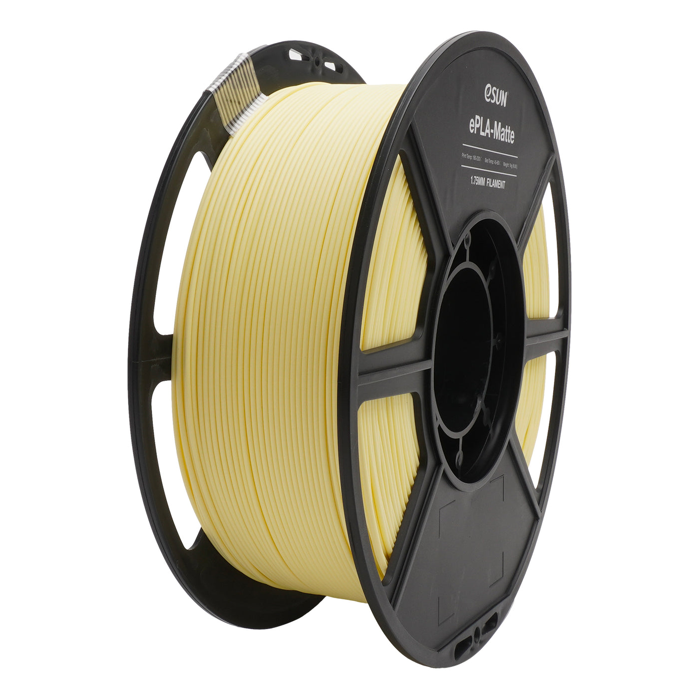 Filament PLA 3D, marron ébène. ø1,75 mm (1kg) Fabriqué en UE