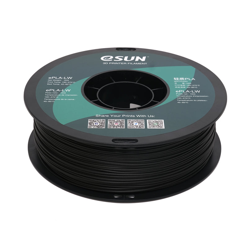 eSUN ePLA Light Weight Filament 1.75mm 1kg - Various Color - Digitmakers.ca