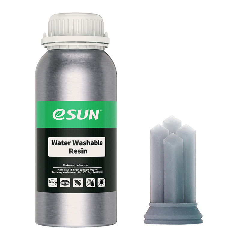 ESUN Water Washable Resin For LCD Printer 1000g - various colors - Digitmakers.ca