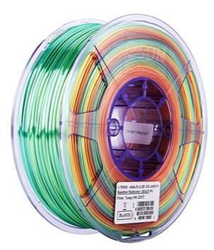 eSun eSilk Rainbow PLA Filament 1.75mm 1kg Spool - Digitmakers.ca