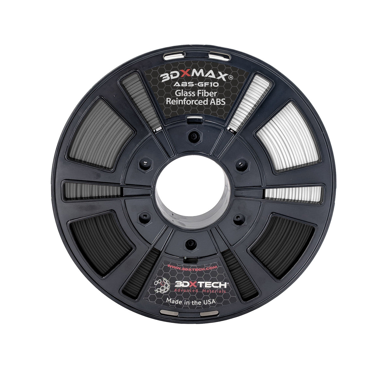 3DXMAX GF-10 ABS Filament - Black various sizes Digitmakers.ca