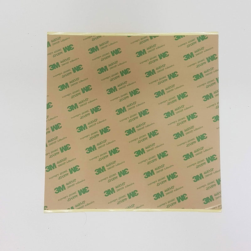 3M Adhesive Transfer Tape 468MP - 20cm x 20cm Digitmakers.ca