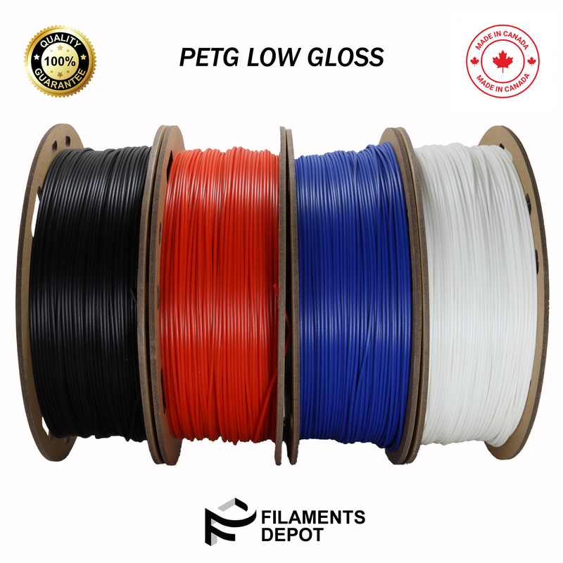 Filaments Depot Low Gloss PETG 1.75mm 1kg - Digitmakers.ca