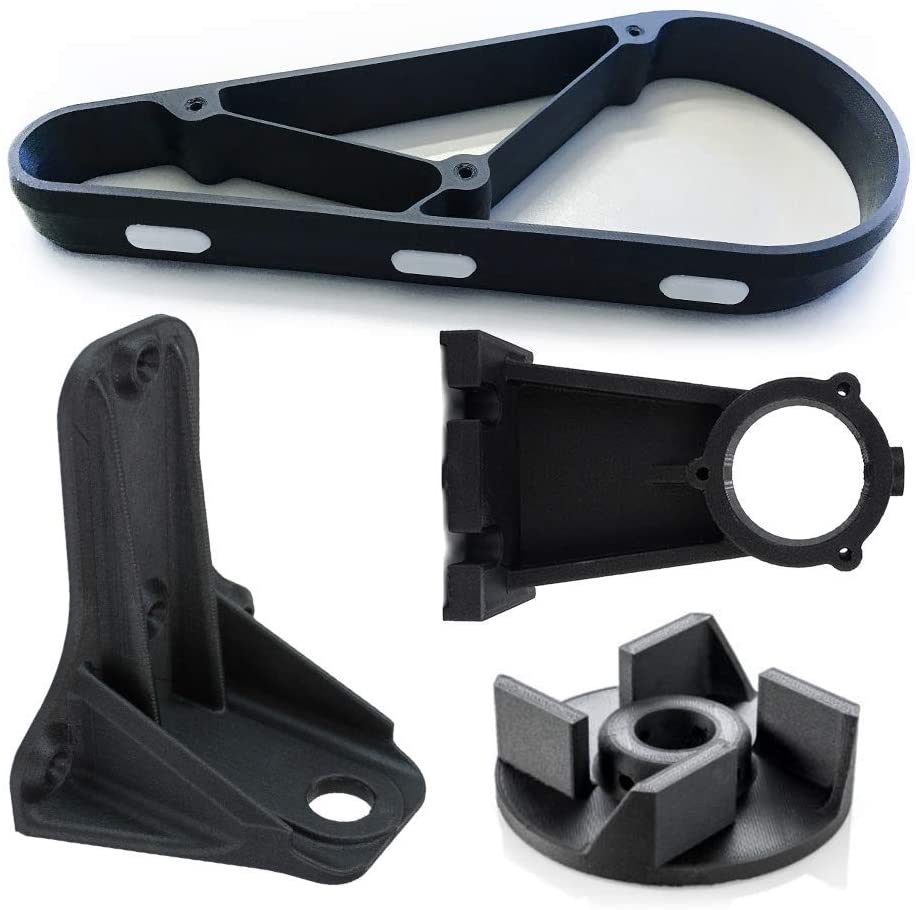eSUN ePAHT-CF (ePA6-CF) High Temperature Nylon Carbon Fiber - 1.75mm 750g Spool Natural Black - Digitmakers.ca