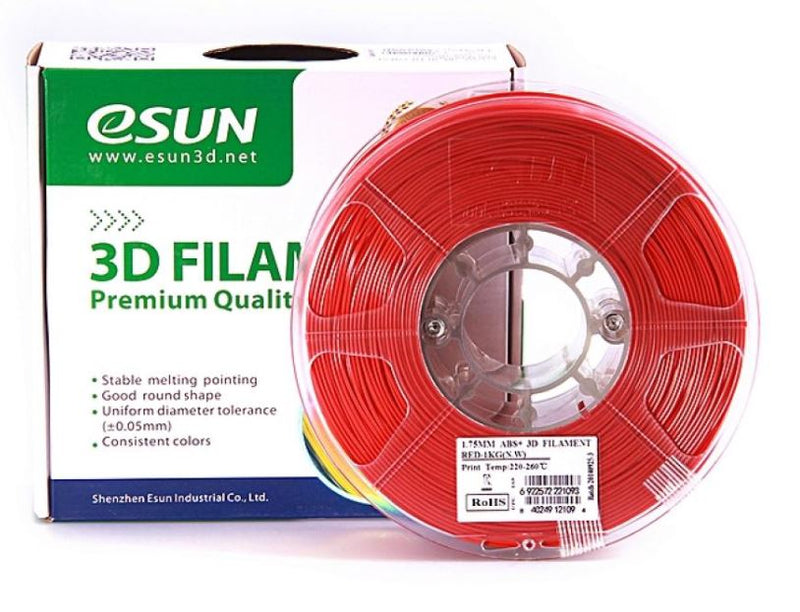 ESun ABS+ Filament 1.75 mm 1kg Spool Various Colors - Digitmakers.ca providing 3d printers, 3d scanners, 3d filaments, 3d printing material , 3d resin , 3d parts , 3d printing services