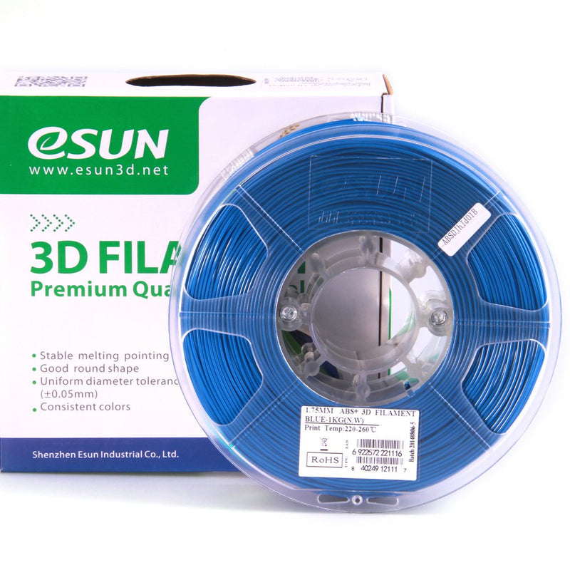 ESun ABS+ Filament 1.75 mm 1kg Spool Various Colors - Digitmakers.ca providing 3d printers, 3d scanners, 3d filaments, 3d printing material , 3d resin , 3d parts , 3d printing services