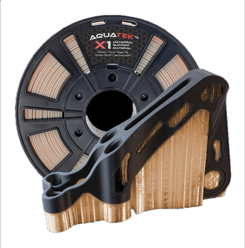 AQUATEK X1 Advanced Universal Water Soluble Support Filament, 1.75mm, 500g, Natural Digitmakers.ca