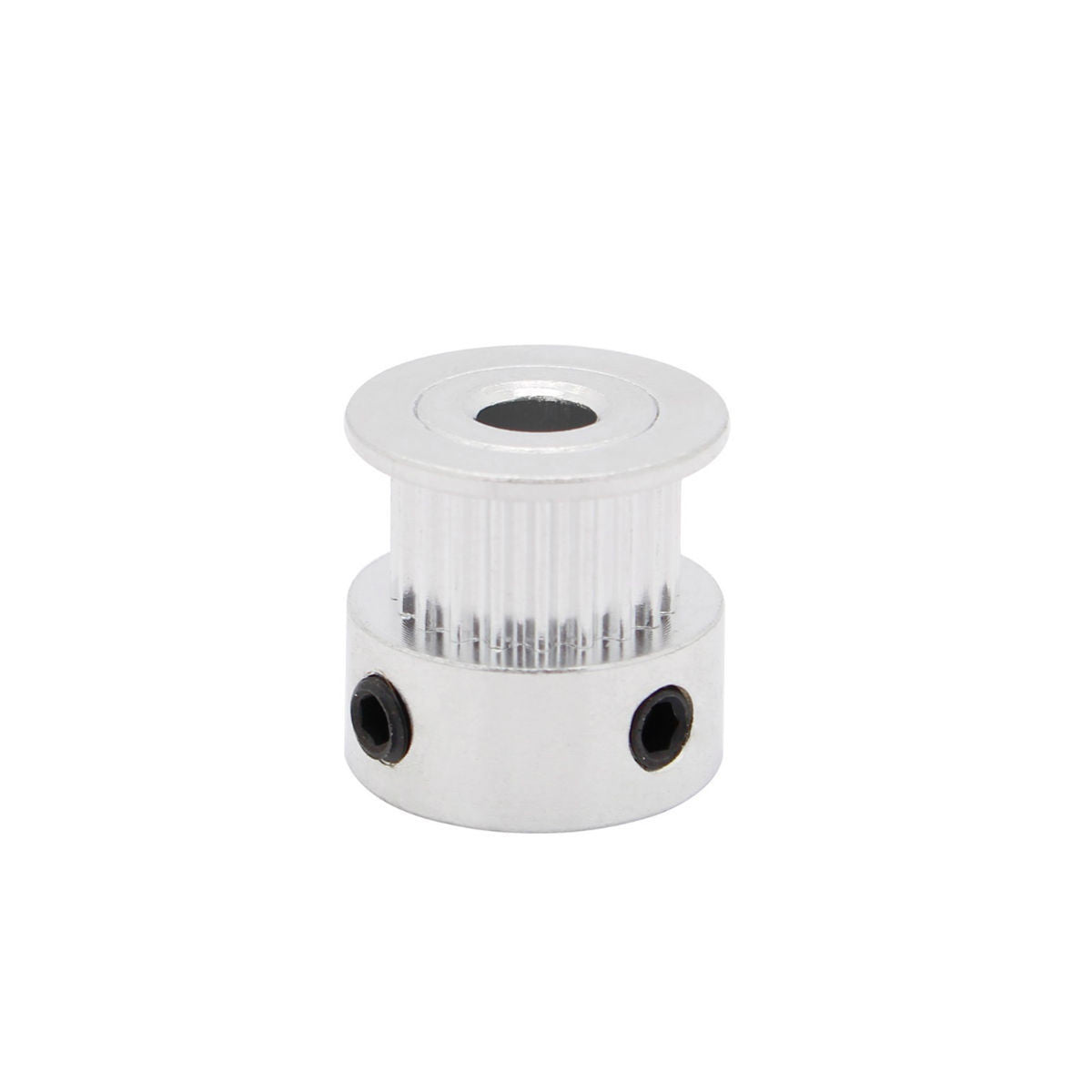 Aluminum GT2 Timing Pulley - 6mm Belt - 16 Tooth - 5mm Bore Digitmakers.ca