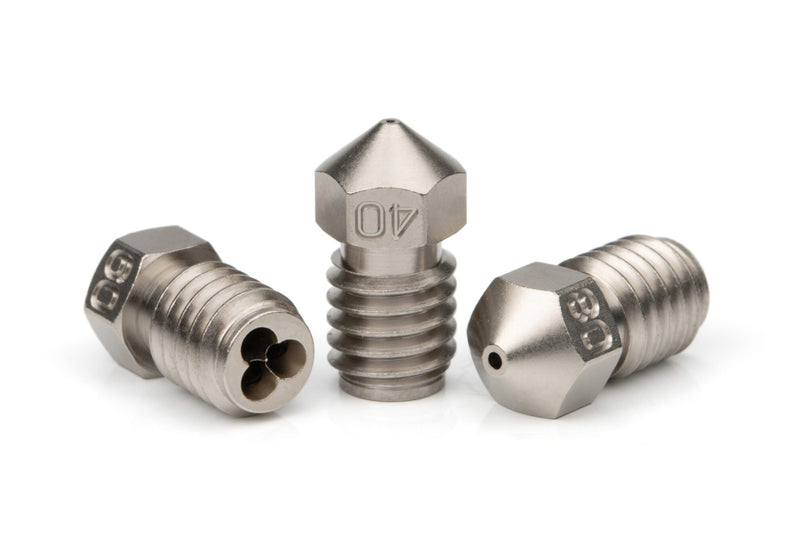 Bondtech CHT® Coated Brass Nozzle for E3D & Slice Engineering Hotends - Various Sizes - Digitmakers.ca