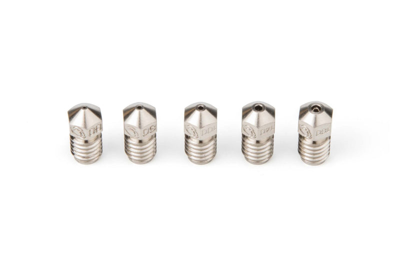 Bondtech CHT® Coated Brass 5 Pack Nozzle for RepRap 1.75/2.85 blocks - Digitmakers.ca