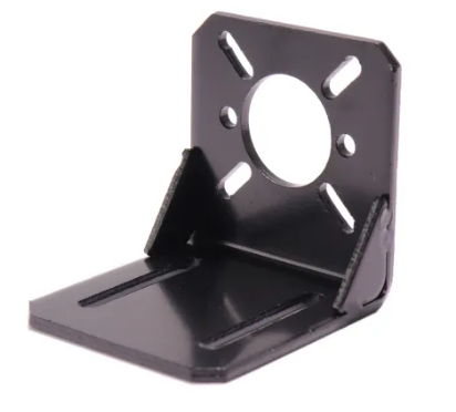 Stepper Motor Mounting Bracket (Steel) - Digitmakers.ca