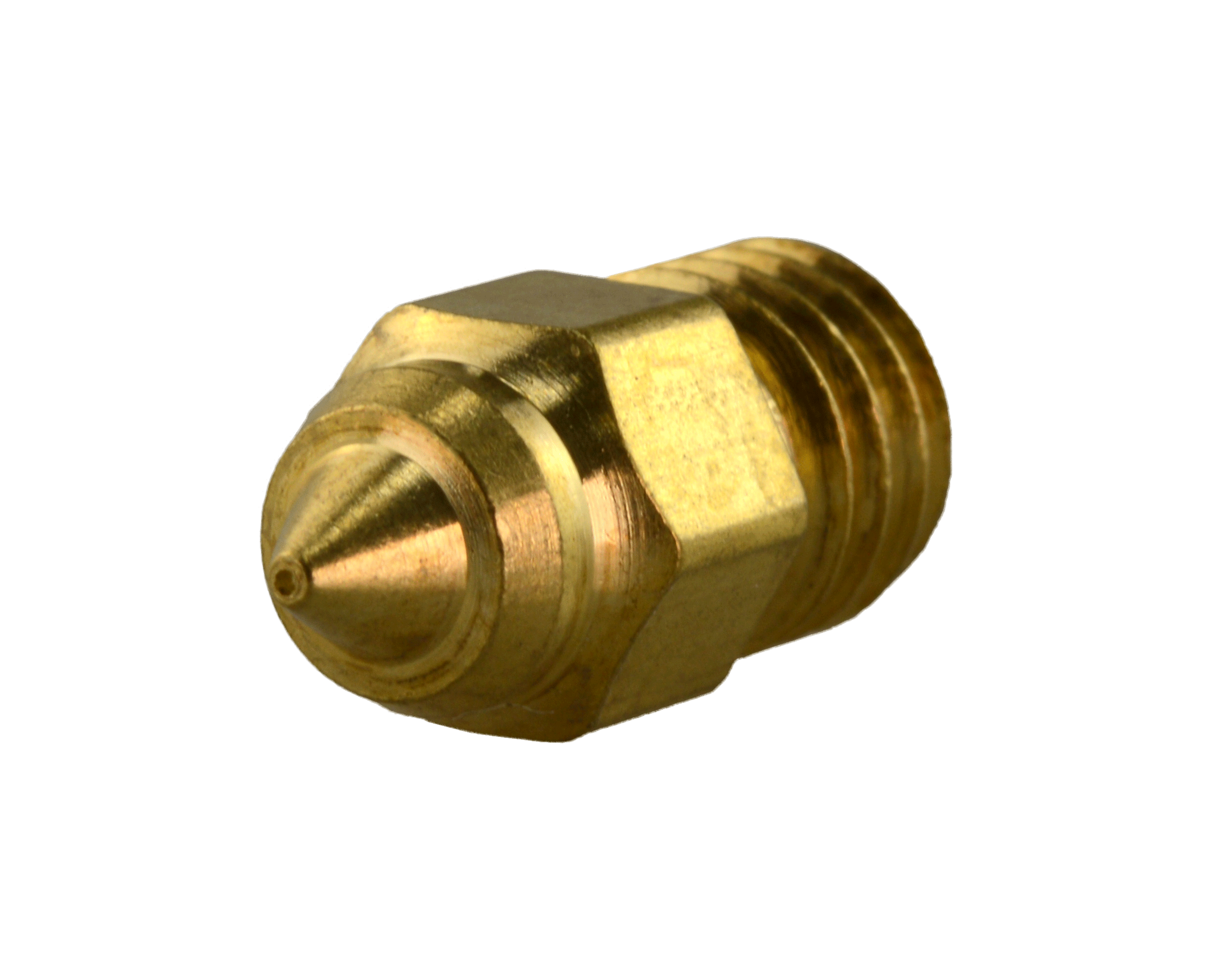 Official Creality Brass CR-6 SE MK8 Nozzle 1.75mm-0.4mm - Digitmakers.ca