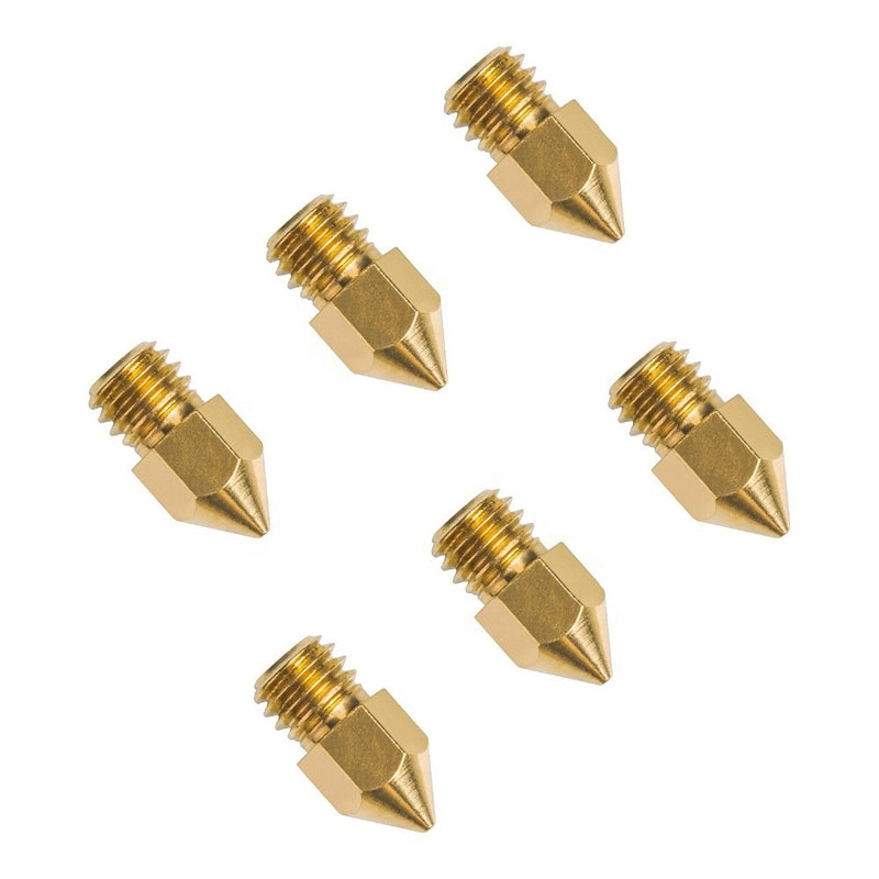 Official Creality Brass MK8 Nozzle 1.75mm - Various Sizes - Digitmakers.ca