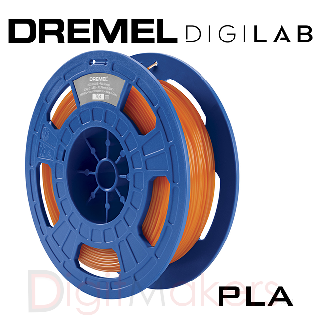 Dremel Digilab 3D Printer Filaments PLA-1.75- 0.5KG - Various Colors - Digitmakers.ca providing 3d printers, 3d scanners, 3d filaments, 3d printing material , 3d resin , 3d parts , 3d printing services