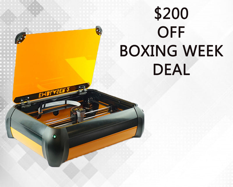 Emblaser 2 - Laser Cutter & Engraver Boxing Week Deal ( Only 1 Left In Stock ) - Digitmakers.ca providing 3d printers, 3d scanners, 3d filaments, 3d printing material , 3d resin , 3d parts , 3d printing services