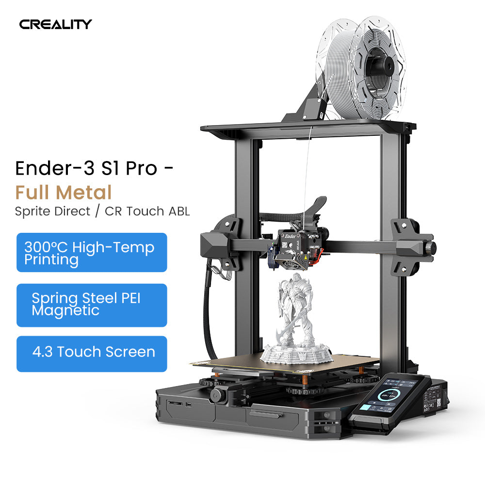 Ender-3 S1 Pro 3D Printer - ETL CERTIFIED – Digitmakers.ca