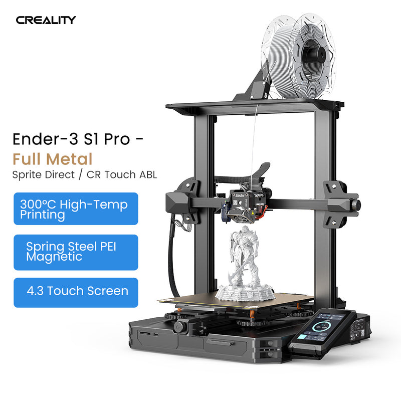 Ender-3 S1 Pro 3D Printer - ETL CERTIFIED - Digitmakers.ca