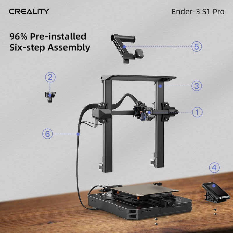 Ender-3 S1 Pro 3D Printer - ETL CERTIFIED - Digitmakers.ca