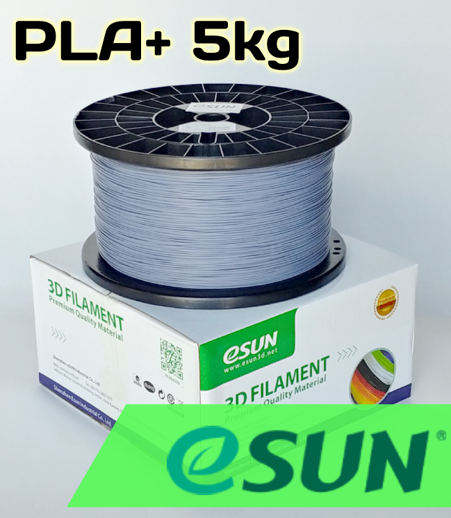 ESun PLA+ Black/White/Grey 1.75 mm 5kg Spool - Digitmakers.ca providing 3d printers, 3d scanners, 3d filaments, 3d printing material , 3d resin , 3d parts , 3d printing services