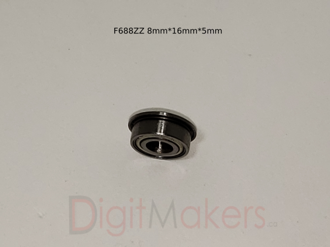 Flange Ball Bearing F688ZZ - Digitmakers.ca providing 3d printers, 3d scanners, 3d filaments, 3d printing material , 3d resin , 3d parts , 3d printing services