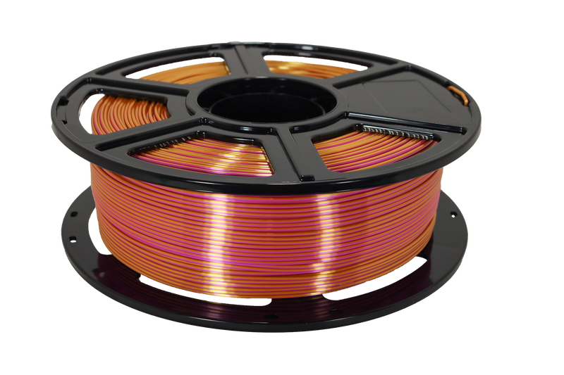 D3D Sigma Silk PLA Multi-Colour Filament 1.75mm 1kg Spool Various Colors - Digitmakers.ca