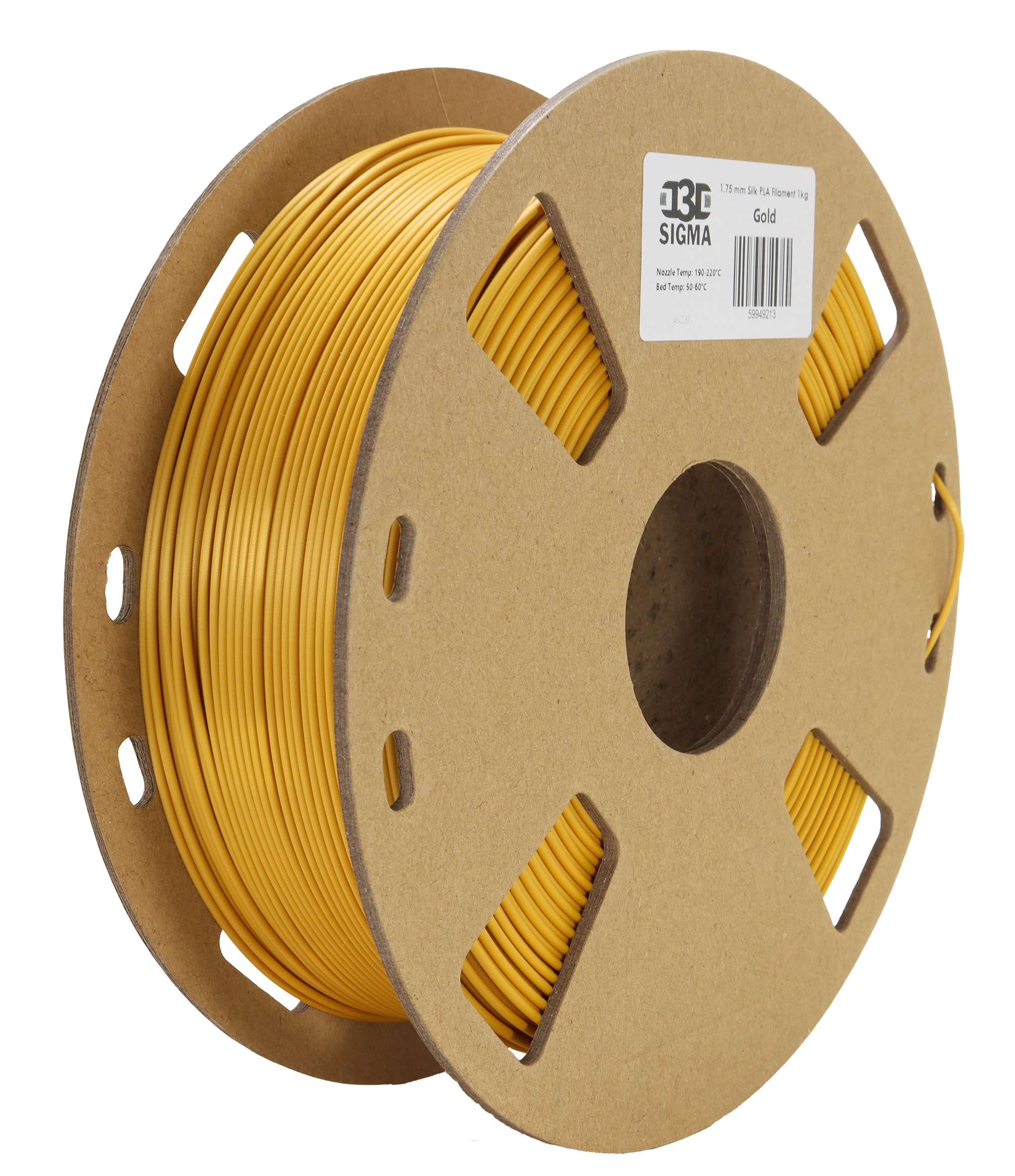 D3D Sigma Silk PLA 1.75mm 1kg - Various Colors - Digitmakers.ca