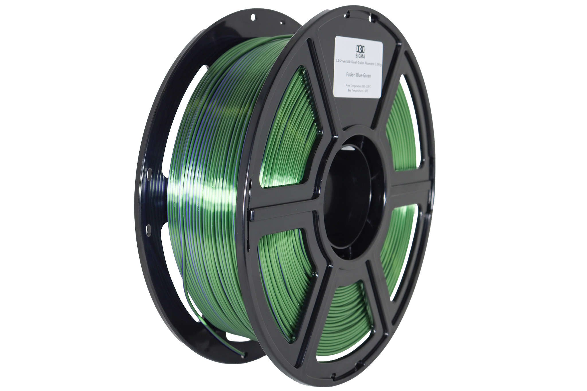D3D Sigma Silk PLA Multi-Colour Filament 1.75mm 1kg Spool Various Colors - Digitmakers.ca