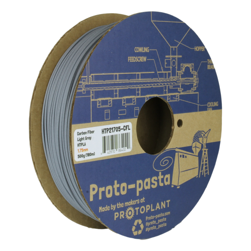Protopasta High Performance HTPLA - Carbon Fiber - various colors - Digitmakers.ca