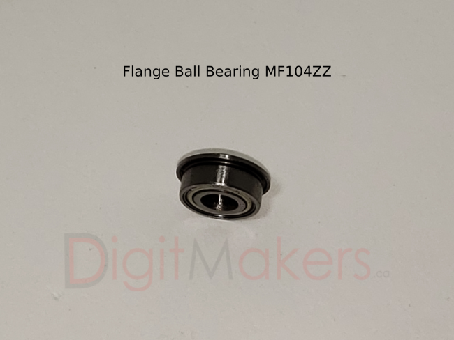 Flange Ball Bearing MF104ZZ - Digitmakers.ca providing 3d printers, 3d scanners, 3d filaments, 3d printing material , 3d resin , 3d parts , 3d printing services