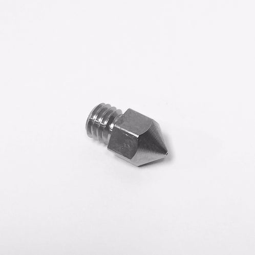 Micro Swiss Brass Plated Wear Resistant Nozzle MK8 1.75mm - Digitmakers.ca