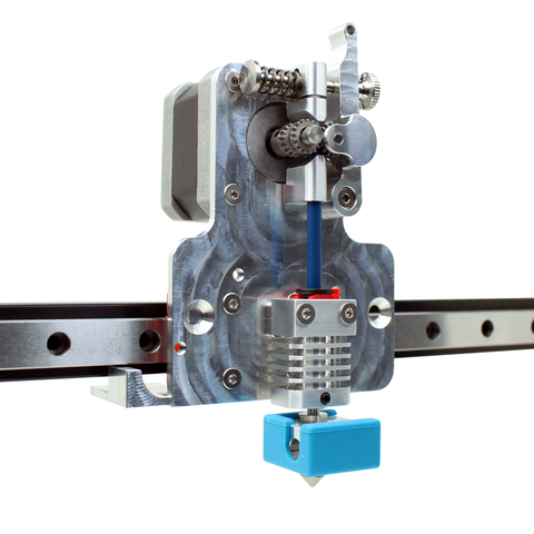Micro Swiss Direct Drive Extruder for Linear Rail System (With Hotend) - Digitmakers.ca