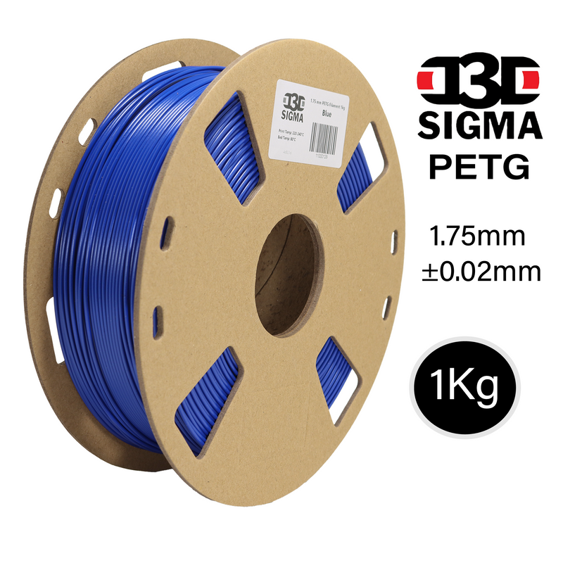 D3D Sigma PETG 1kg 1.75 mm Spooled Various Colors - Digitmakers.ca