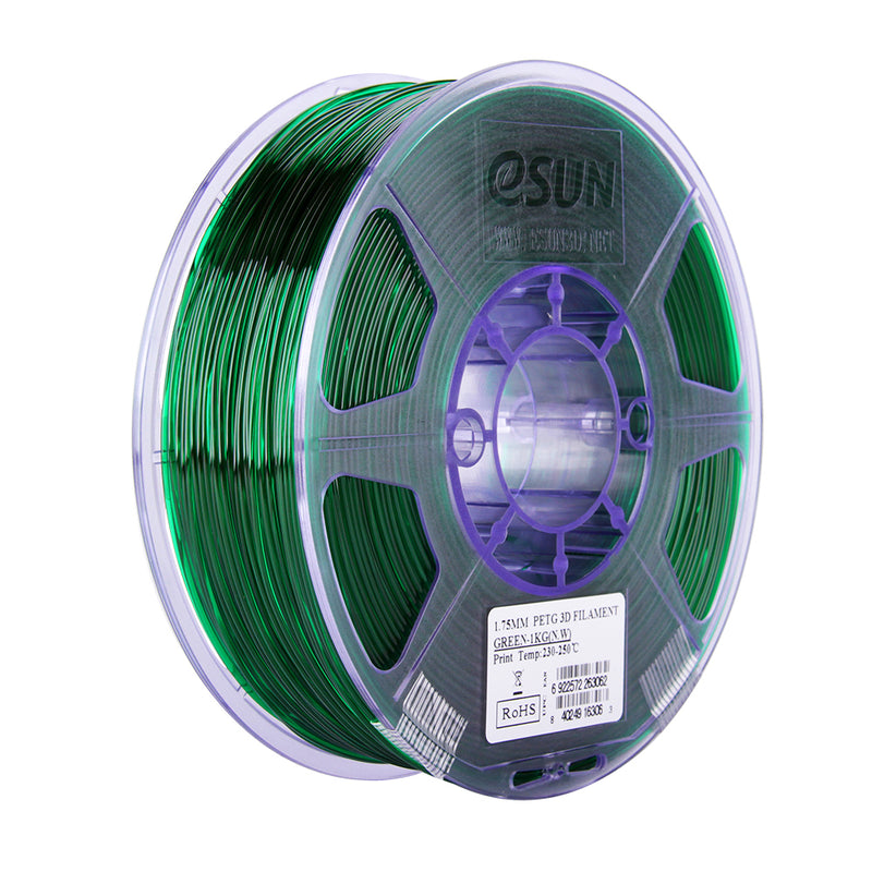 eSUN PETG Filament 1.75 mm 1kg Spool Various Colors - Digitmakers.ca