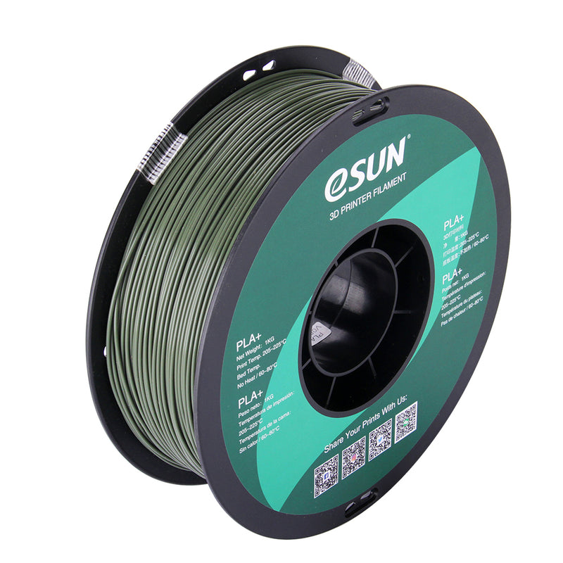 ESun PLA+ Filament 1.75mm 1kg-27 Colors Available - Digitmakers.ca providing 3d printers, 3d scanners, 3d filaments, 3d printing material , 3d resin , 3d parts , 3d printing services