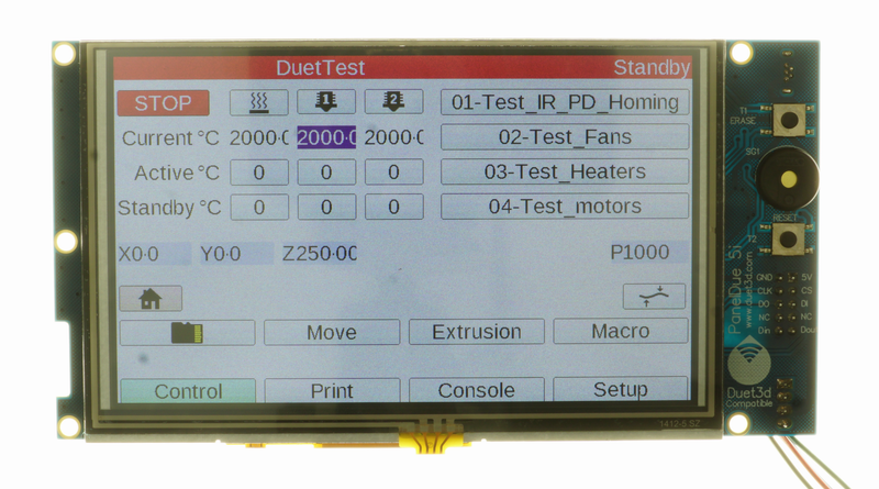 PanelDue - Integrated 7" Color Touch Screen - Digitmakers.ca