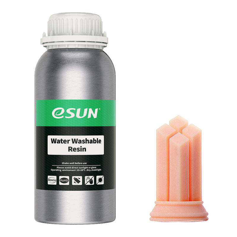 ESUN Water Washable Resin For LCD Printer 500g - various colors - Digitmakers.ca