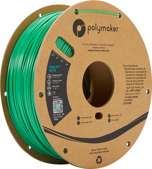 PolyLite™ PETG Various Colors (1.75mm 1000g) - Digitmakers.ca