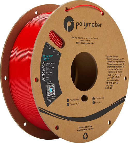 PolyLite™ PETG Various Colors (1.75mm 1000g) - Digitmakers.ca