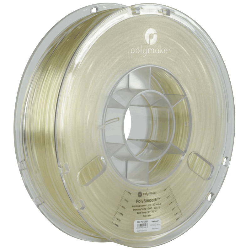 Polymaker PolySmooth™ Filament Various Colors- 1.75mm - Digitmakers.ca