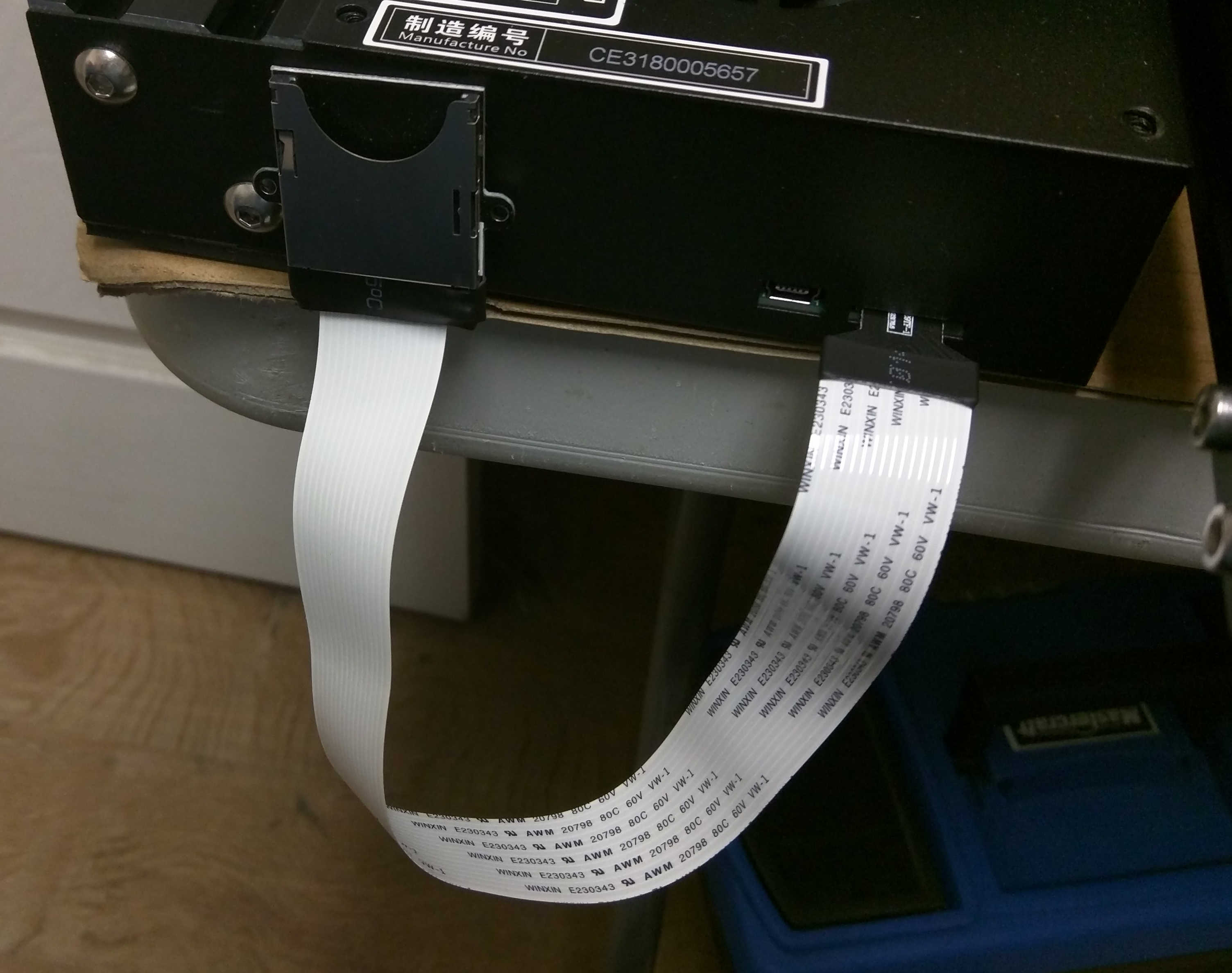 TF Micro SD To SD Card Extension Cable Adapter Flexible Extender 25cm - Digitmakers.ca providing 3d printers, 3d scanners, 3d filaments, 3d printing material , 3d resin , 3d parts , 3d printing services
