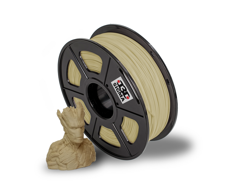 D3D Sigma Wood PLA 1.75mm - Digitmakers.ca providing 3d printers, 3d scanners, 3d filaments, 3d printing material , 3d resin , 3d parts , 3d printing services