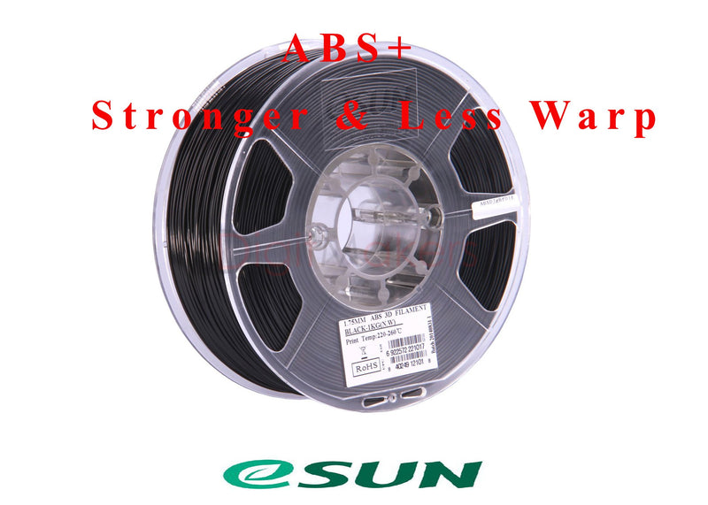 ESun ABS+ Filament 2.85 mm 1kg Spool Various Colors - Digitmakers.ca
