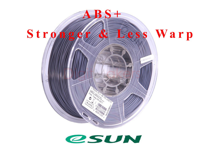 ESun ABS+ Filament 2.85 mm 1kg Spool Various Colors - Digitmakers.ca