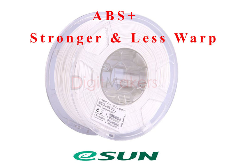 ESun ABS+ Filament 2.85 mm 1kg Spool Various Colors - Digitmakers.ca