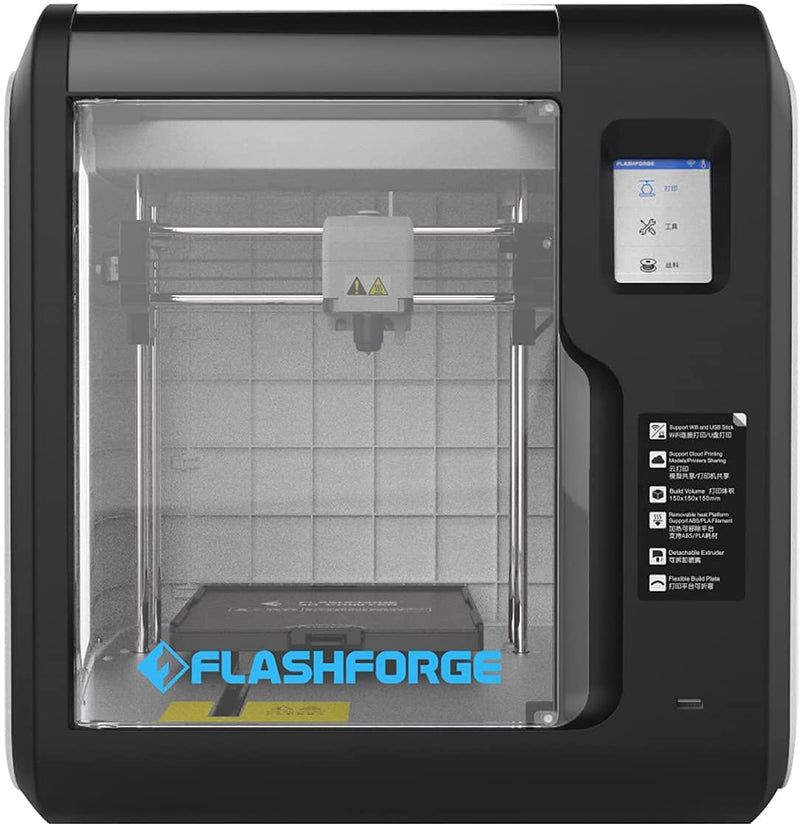 Flashforge Adventurer 3 3D Printer-ETL Certified & Learn By Layers The Full Curriculum Bundle