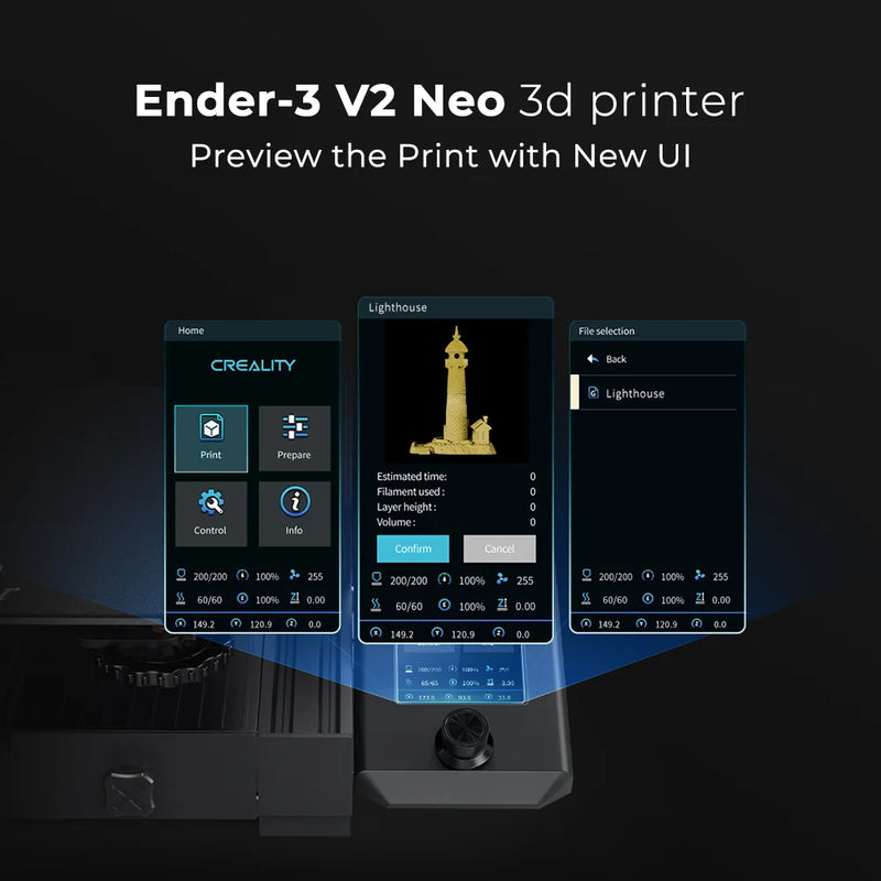 Creality Ender 3 V2 Neo 3D Printer - ETL Certified - Digitmakers.ca