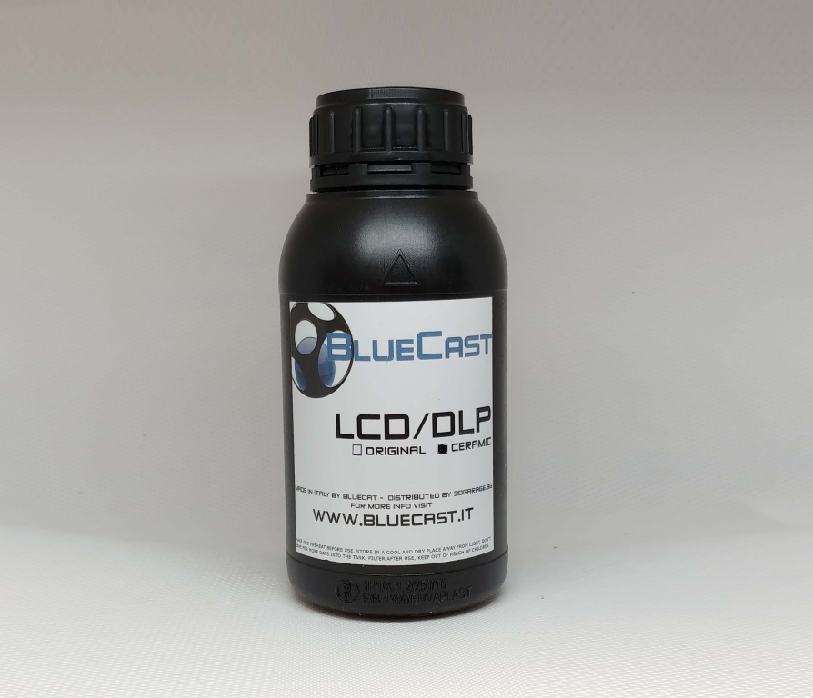 Bluecast Ceramic - LCD/DLP 500g - Digitmakers.ca providing 3d printers, 3d scanners, 3d filaments, 3d printing material , 3d resin , 3d parts , 3d printing services