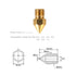 Official Creality Brass MK8 Nozzle Kit 1.75mm - (24 pieces) - Digitmakers.ca